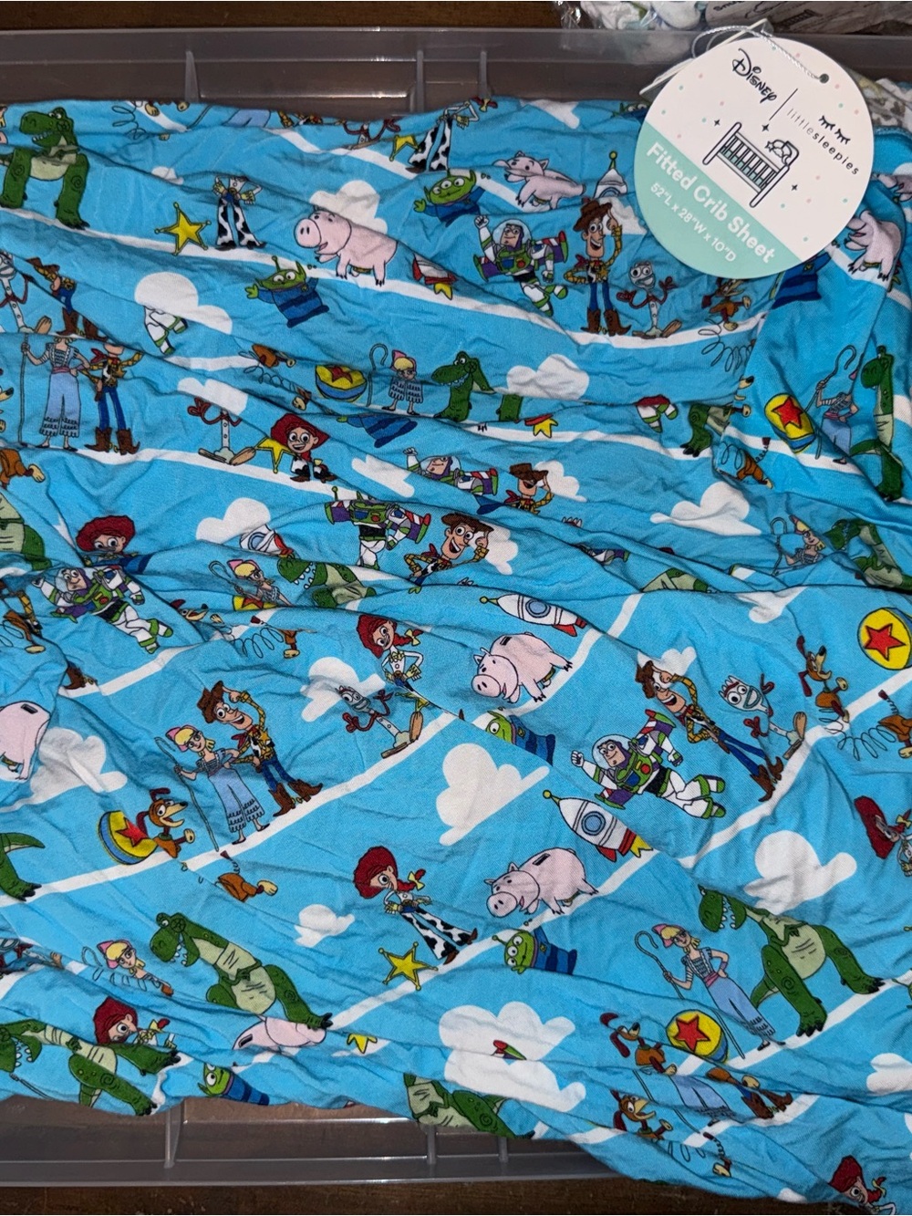 Toy Story crib sheet